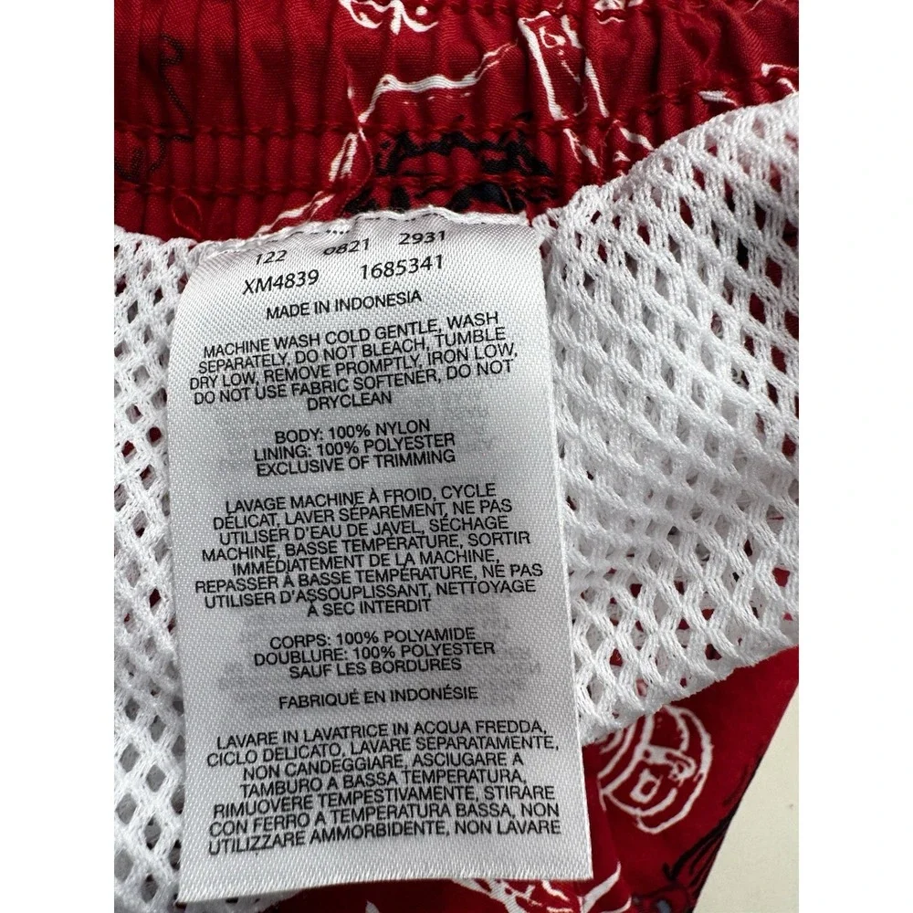 Columbia PFG Water Shorts USA Red White Blue‎ Swim Trunks Mens Large Fourth July